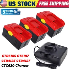 18V for Snap on Battery CTB6187 CTB6185 CTB4187 CTB4185 18 volt Lithium Charger