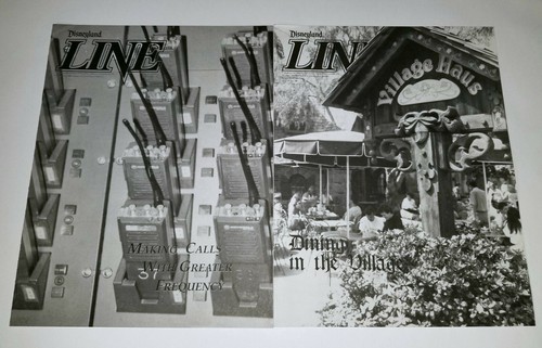 LOTE DE REVISTAS DISNEYLAND LINE 1992 3 MIEMBROS DEL ELENCO ZINE NEWSLETTER DISNEY WALT OG - Imagen 10 de 12
