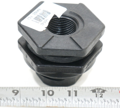 Banjo TF-100 Bulkhead Thru Wall Tank Adapter 1'' NPT Threaded Fitting