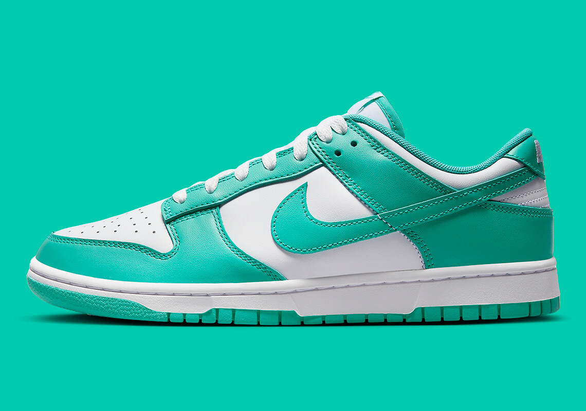 Мужские кроссовки Nike Dunk Low Retro Clear Jade Green White DV0833-101 sz 11