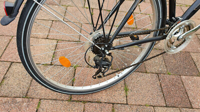 lastenfahrrad für 4 kinder Aitour Lastenrad Colour:Shiny Black Real Buffalo Horn/Blue What Gear You Need UK 12