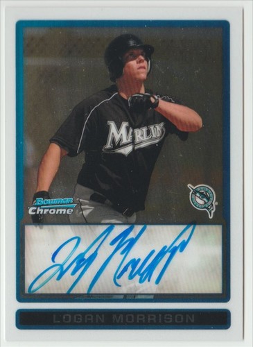Logan Morrison [Autograph] #BCP112 2009 Bowman Chrome Prospects card