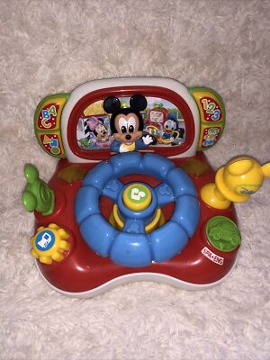 Disney Mickey Mouse Lenkrad Lernen Aktivität Spielzeug - Spanisch & Englisch