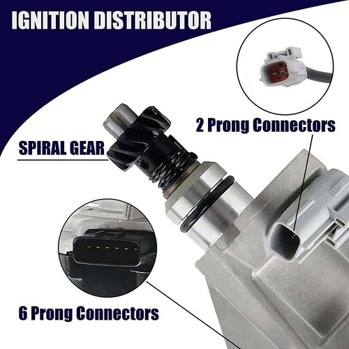 Ignition Distributor Fit Nissan Frontier Pathfinder R50 SUV Ute 3.3L 22100-1W60 - Picture 2 of 12