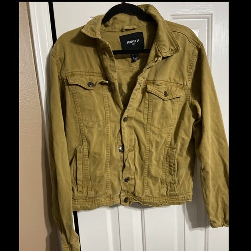 Forever 21 - Tan Denim Jacket - M (Men 