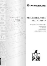 Manuale installazione e uso pompa calore Immergas Magis Hercules PRO Mini 6 9