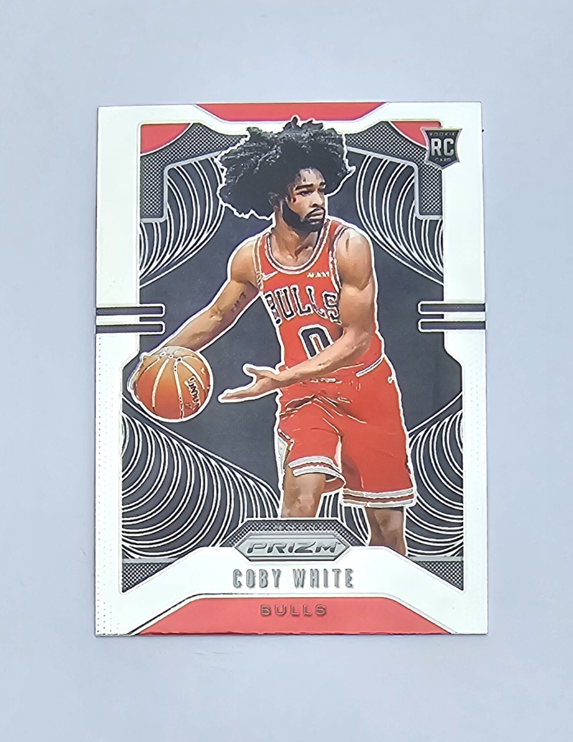 2019-20 Panini Prizm Base Coby White Rookie RC #253 Bulls