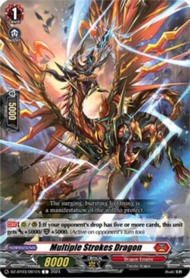 x4 Multiple Strokes Dragon - DZ-BT03/091EN - C CFV M/NM