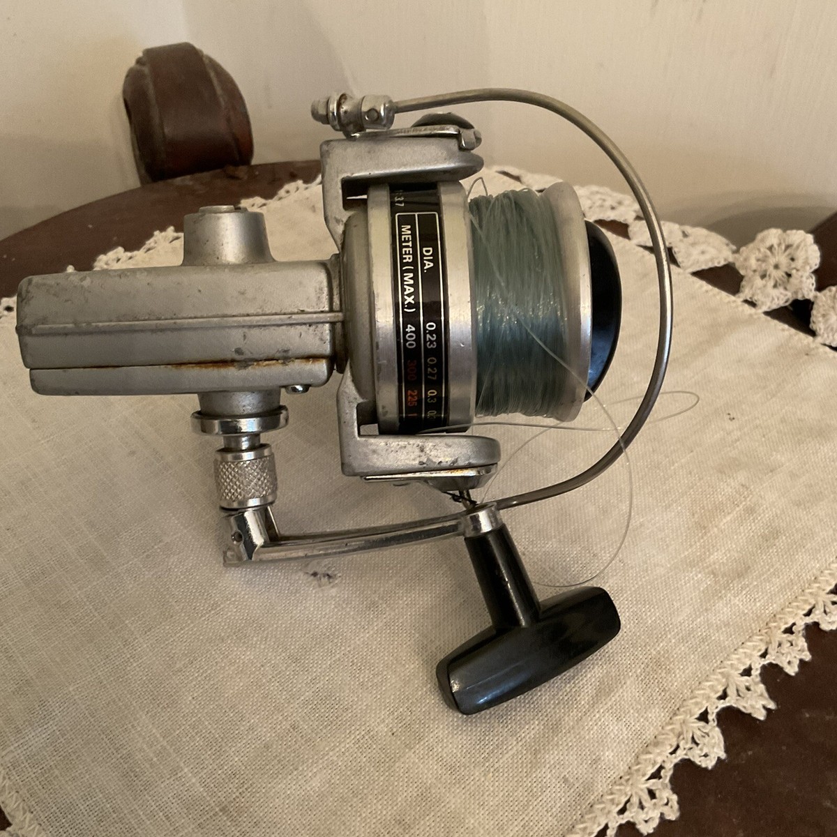 DAIWA 1500C Silver Series Vintage Spinning Reel Fishing Made in