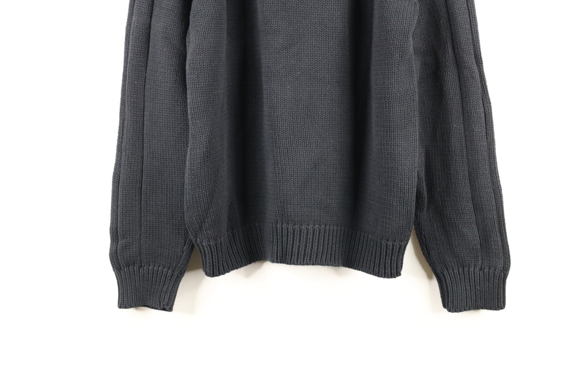 NOS Vtg 90s Marithe Francois Girbaud Mens L Spell Out Argyle