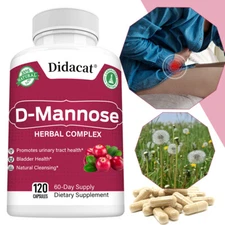 D-Mannose 1000 Mg With Hibiscus And Cranberry To Support Urinary Bladder Health