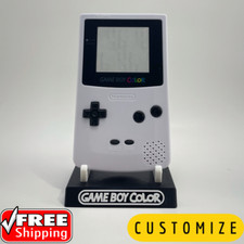 Nintendo Gameboy Color Display/Stand/Holder - DISPLAY ONLY Customize Colors 
