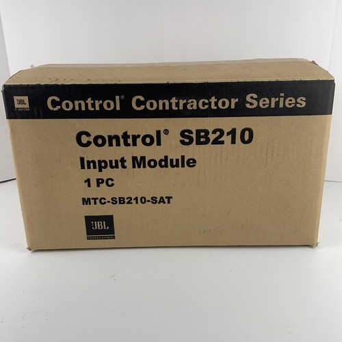 Módulo de entrada de la serie de contratista de control JBL MTC-SB210 - Imagen 7 de 8