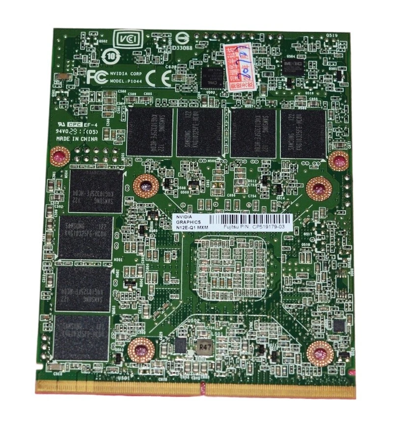 NVIDIA QUADRO Q3000M 2GB Video Card N12E-Q1-A1 8770W 8760W Dell M6600 M4600 - Image 4 of 4