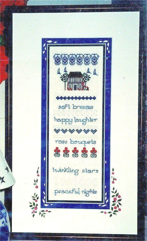 Elegant Designs SUMMER MEMORIES Cross Stitch/SS Chart Only ~ sampler