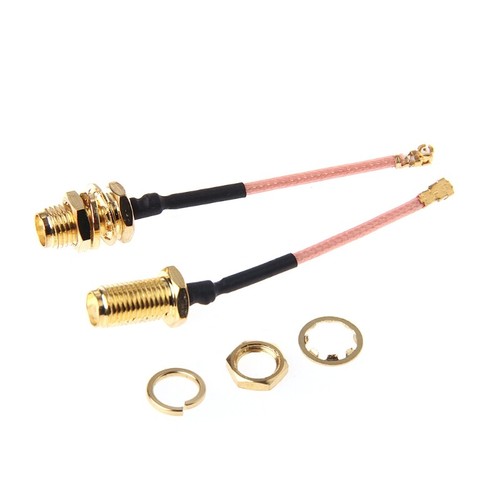 5 Pcs 5cm RG178 Extension Cable Gold Plated RF Straight SMA Female Jack to - Zdjęcie 3 z 8