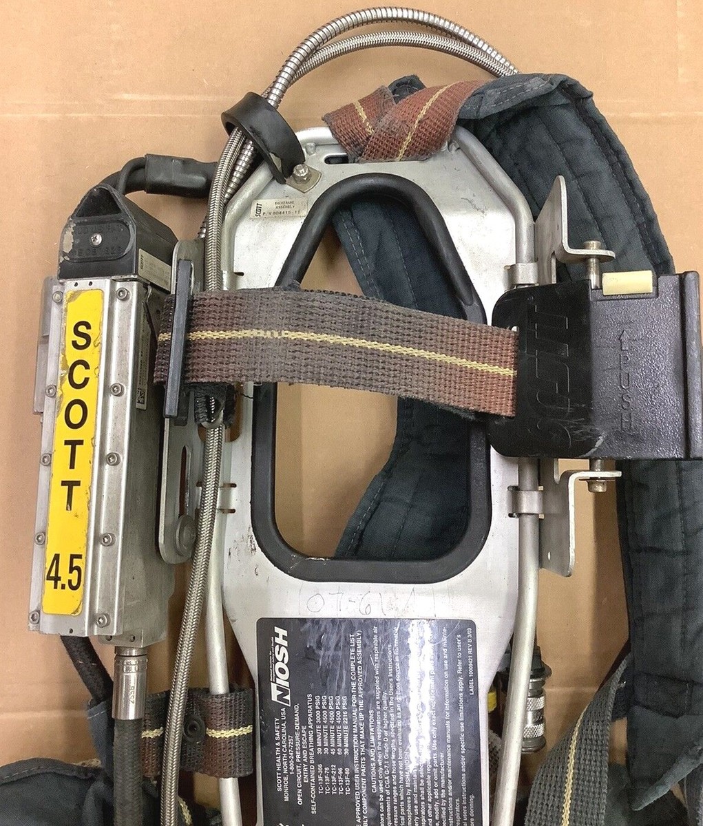 Scott 4.5 Air Pack – Cablaggio Con Riduttore Di Pressione Modello 804415-01 – Usato Funzionante - Foto 2