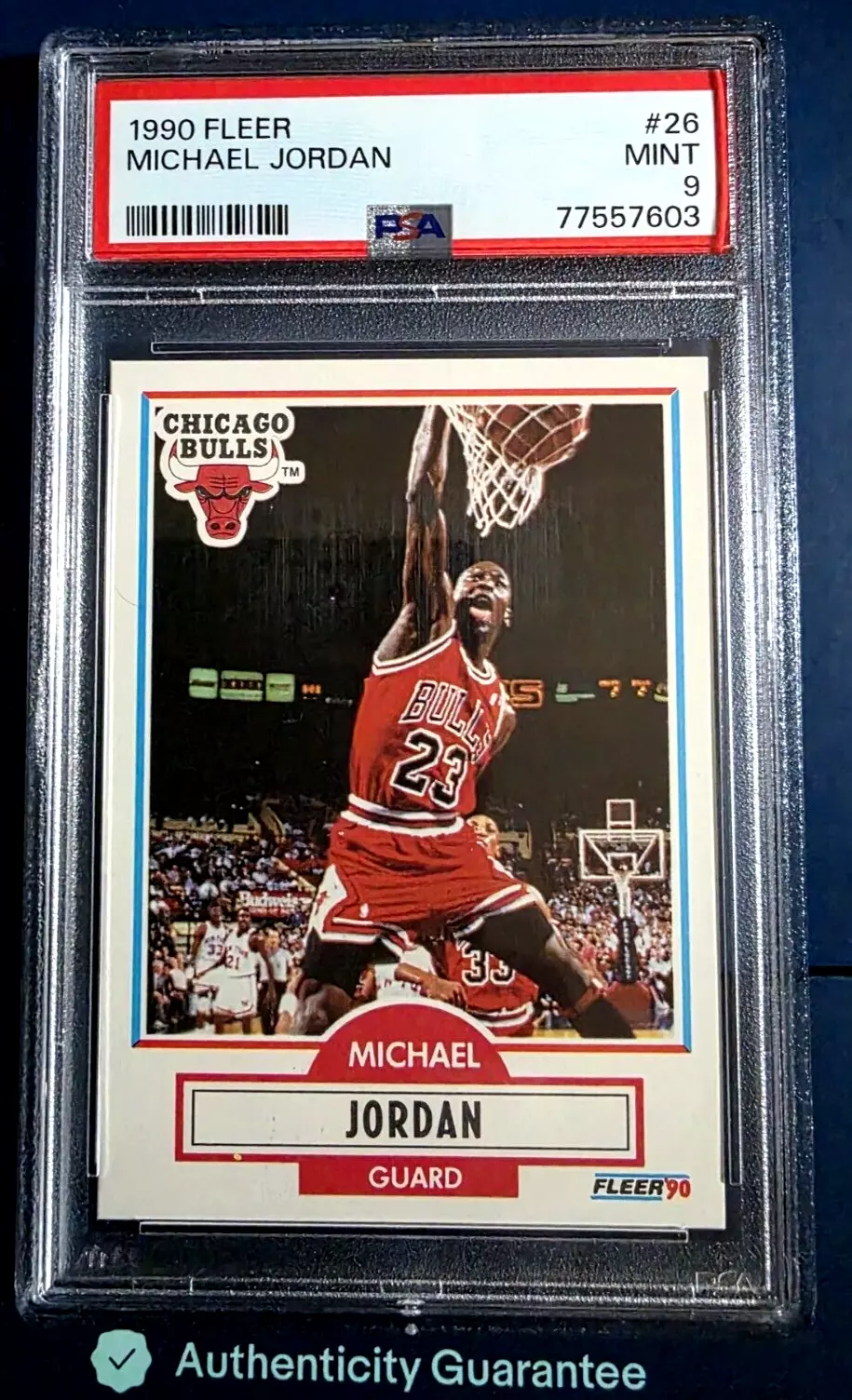 Michael Jordan trading card