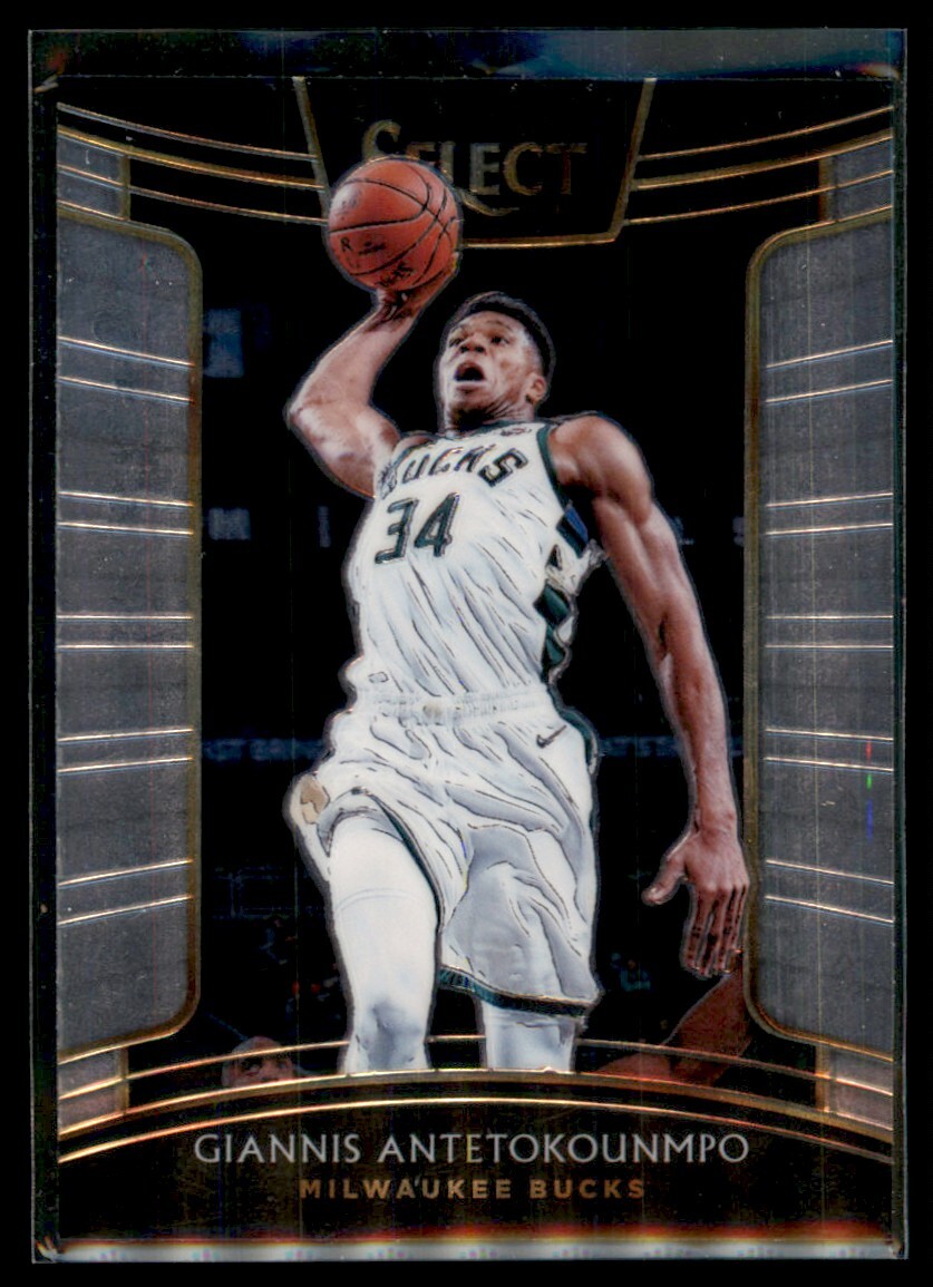 2018-19 Panini Select Concourse Giannis Antetokounmpo Bucks #13