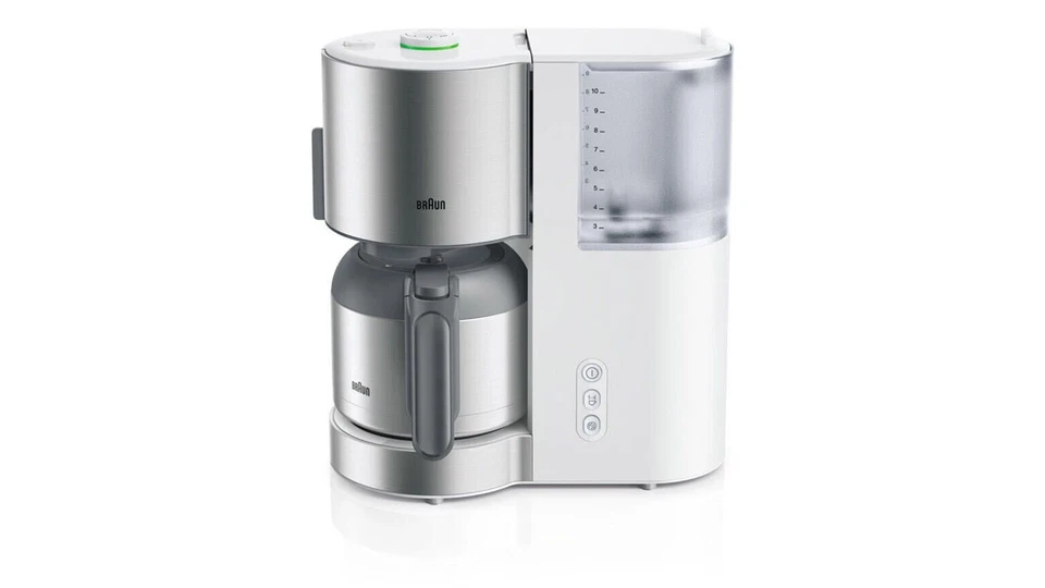 Braun IDCollection KF 5105 WH 1000W Filter-Kaffeemaschine - Weiß