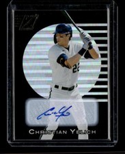 2021 Panini Chronicles #2 Christian Yelich Zenith Autographs