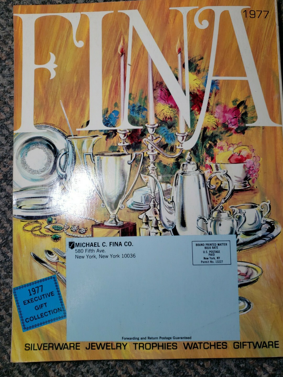 1977 Michael C Fina Catalog Executive Gift Book Merchandise Electronics