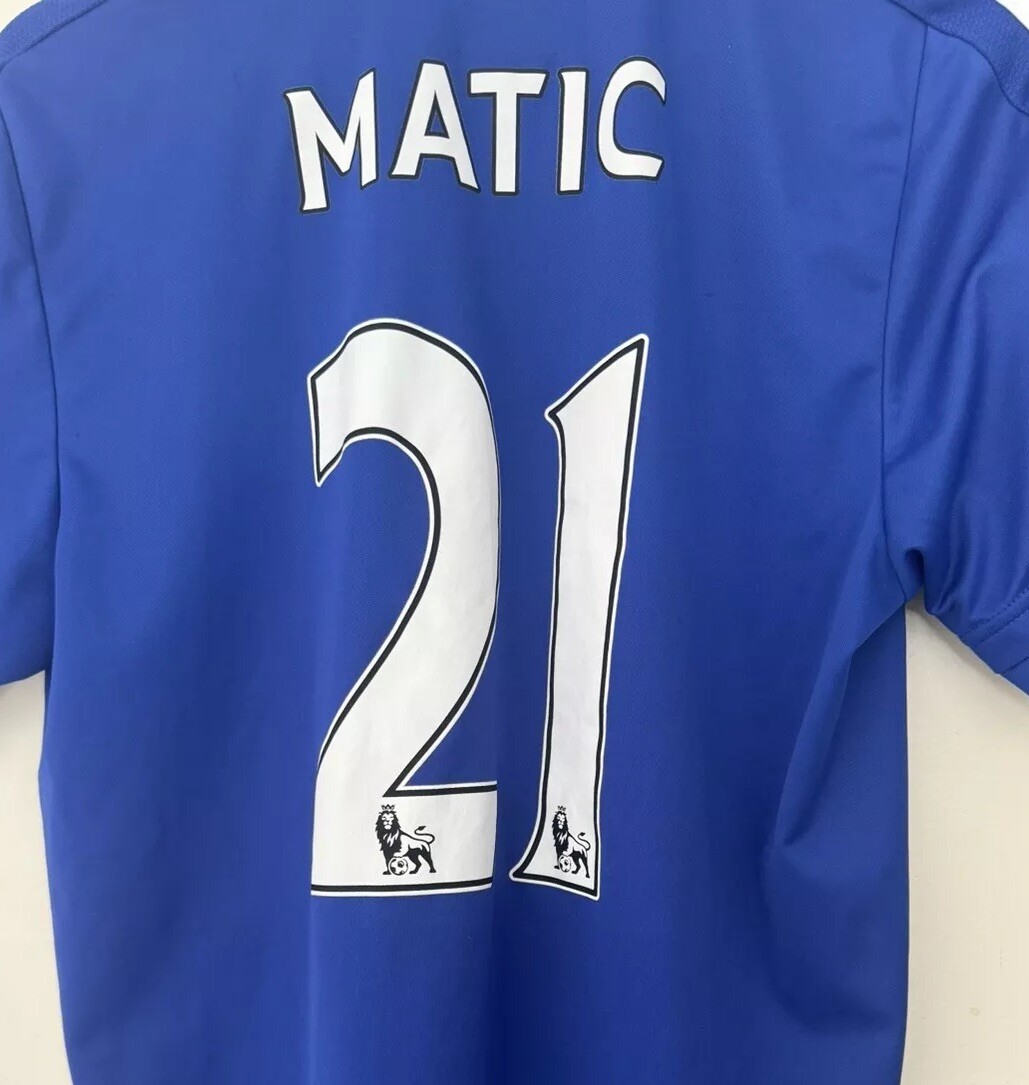 Chelsea FC 2015/16 Home Shirt w/ Matic #21 (M) | eBay UK