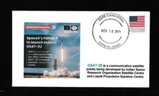 SpaceX Falcon 9 GSAT-20 Launch Cover