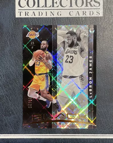 2019-20 Panini Black - LeBron James GOLD /25!