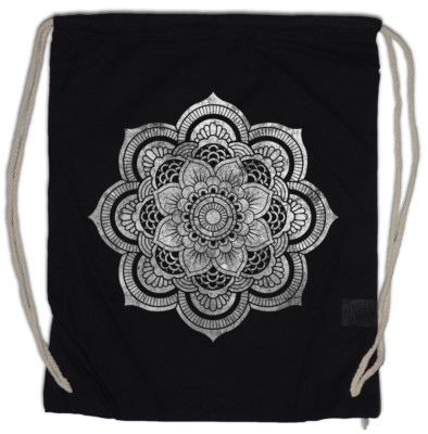 FLOWER MANDALA II Turnbeutel Yantra Hinduism Buddhism Hindu Shiva Buddha