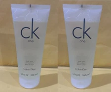 *PACK OF 2* CK ONE by Calvin Klein for Unisex 6.7 oz 200 ml Body Wash UNBOXED
