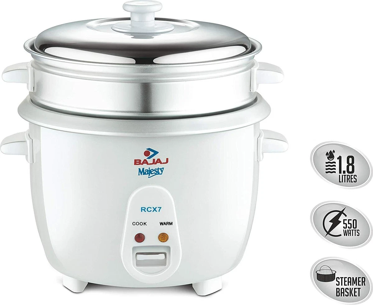 Bajaj Majesty New RCX 7 Multifunktions Reiskocher mit