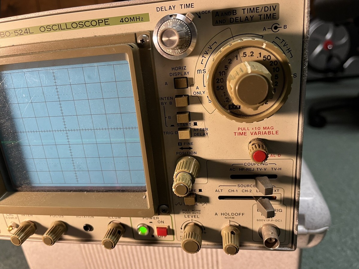 Leader LBO-524L 40MHz Delayed Time Oscilloscope 40MHz | eBay