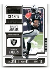 2023 Panini Contenders - Season Ticket #53 Davante Adams