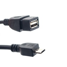 Micro USB B Male to USB A Female Adapter OTG Converter Cable For Android
