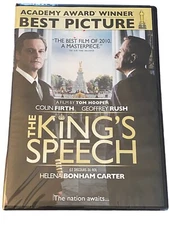 The Kings Speech DVD 2010 Colin Firth Geoffrey Rush