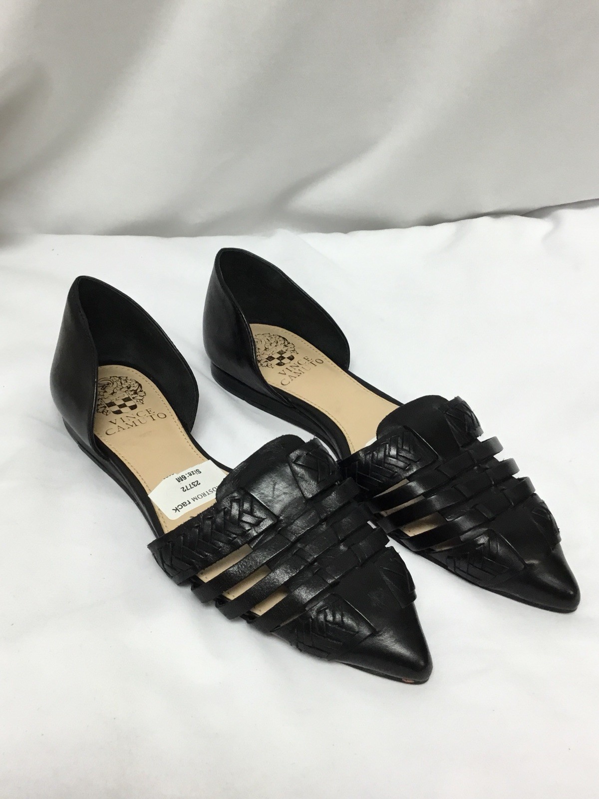 Vince Camuto Mujer Hadria Puntera Puntiaguda Plano Negro Talla 6M Nuevo Sin Caja Vince Camuto Mujer Hadria Puntera Puntiaguda Puntiaguda Puntiaguda Plano Negro Talla 6M Nuevo Sin Caja precios mas baratos