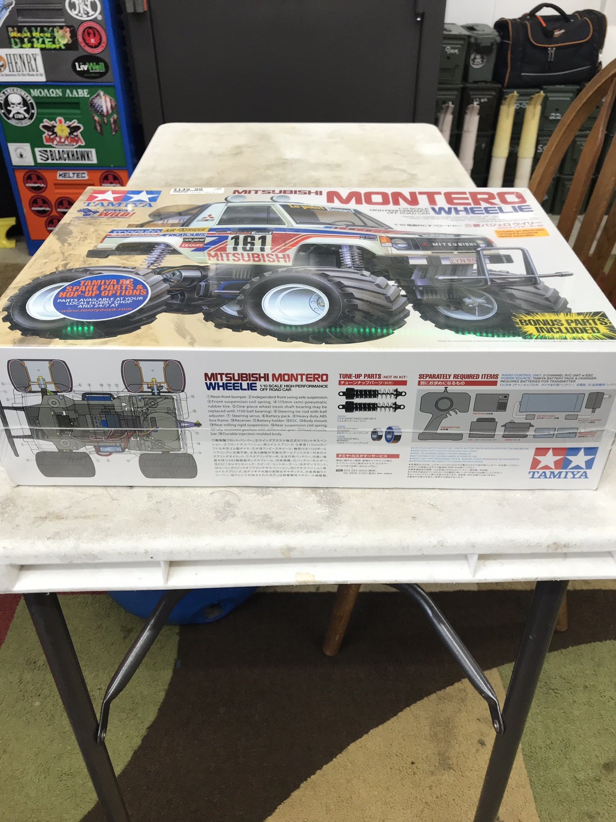 NEW Tamiya 1/10 Mitsubishi Montero Wheelie Kit 58499 USA FREE