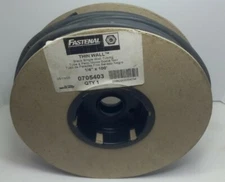 Fastenal Black Single Wall Heat Shrink Tubing  1/4" x 100'    0705403. NOS 