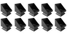 10 Pcs Iron Baluster Shoes with Screw - for Use with 1/2" Square Balusters