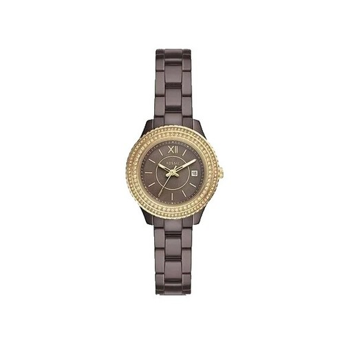 Fossil CE-1008 Ceramic Ladies Watch New‎ Battery 40MM 6.75\