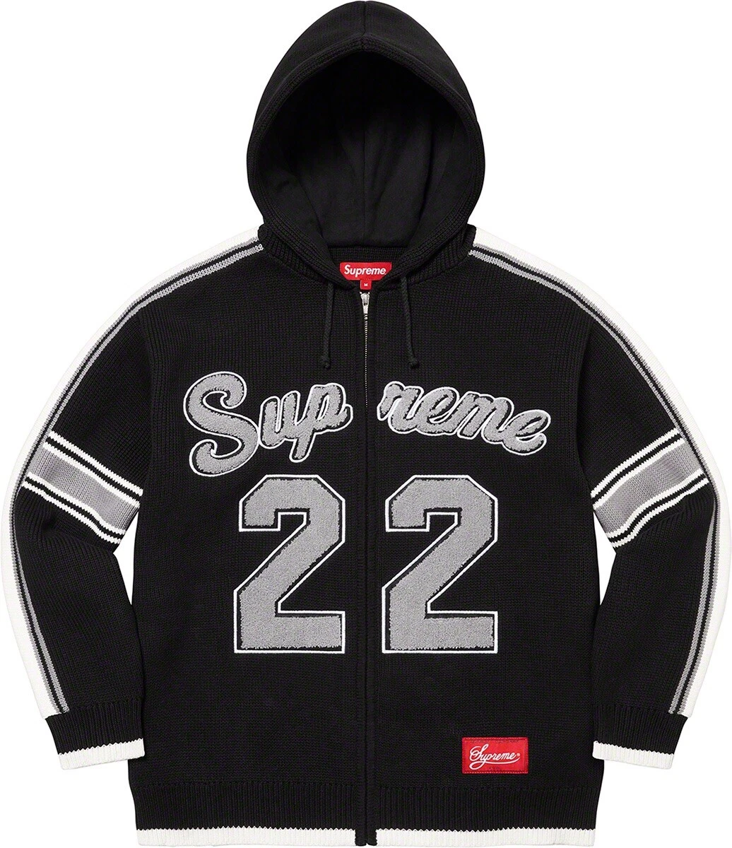Supreme zip up sweater hot sale