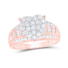 1CTW-DIA CINDY HEART RING