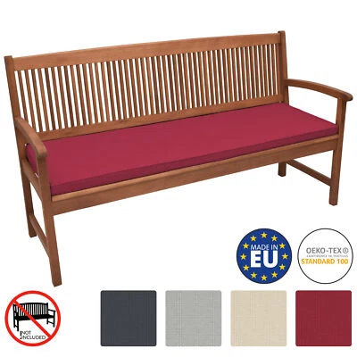 BEAUTISSU Bankpolster Bankauflage Sitzkissen Gartenbank-Auflage Sitzpolster Polsterauflage