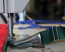 Professional 26 mm Binding Attachment - Folder, Foot & Feed dogs - Mask Making