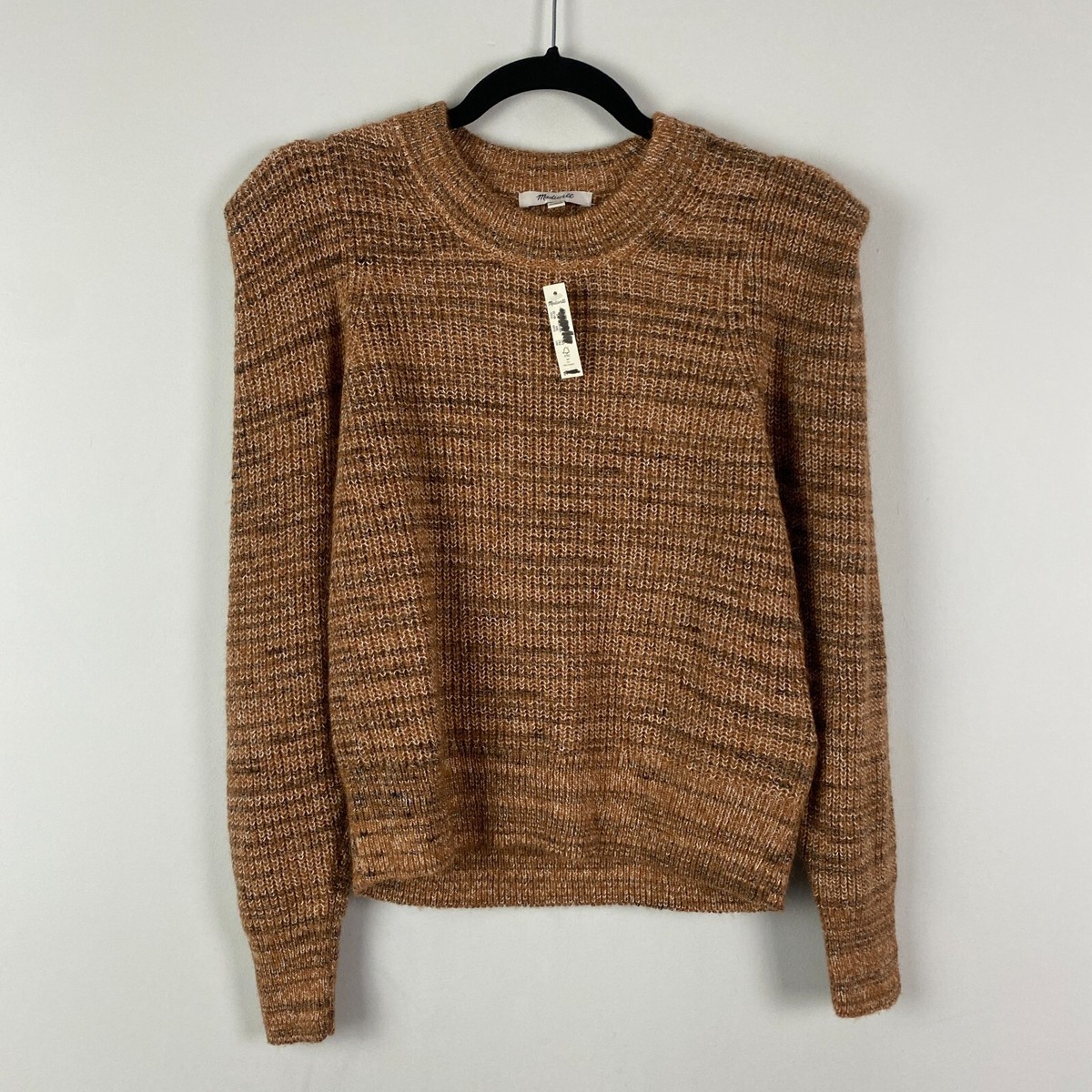 Madewell Space-Dyed Prentiss Pullover Sweater Size Small Crew Neck
