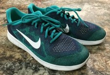 Boys Nike Free RN-904255-403-Binary Blue-Size 7Y