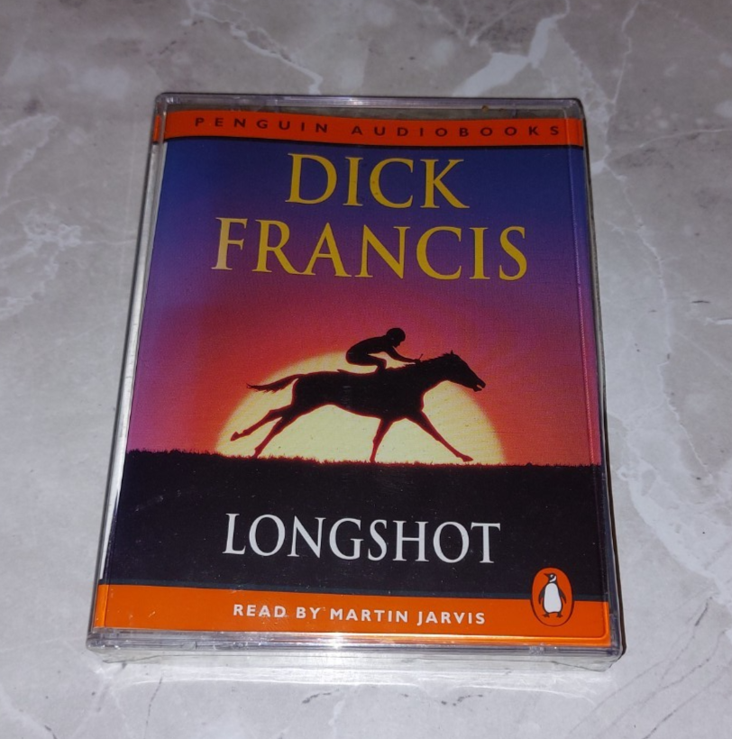 Longshot by Dick Francis ( AUDIO Cassette ) MARTIN JARVIS THRILLER NEW SEALED