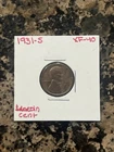 1931-S Lincoln Wheat Cent XF