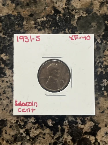 1931-S Lincoln Wheat Cent XF